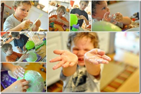 Babba mache collage